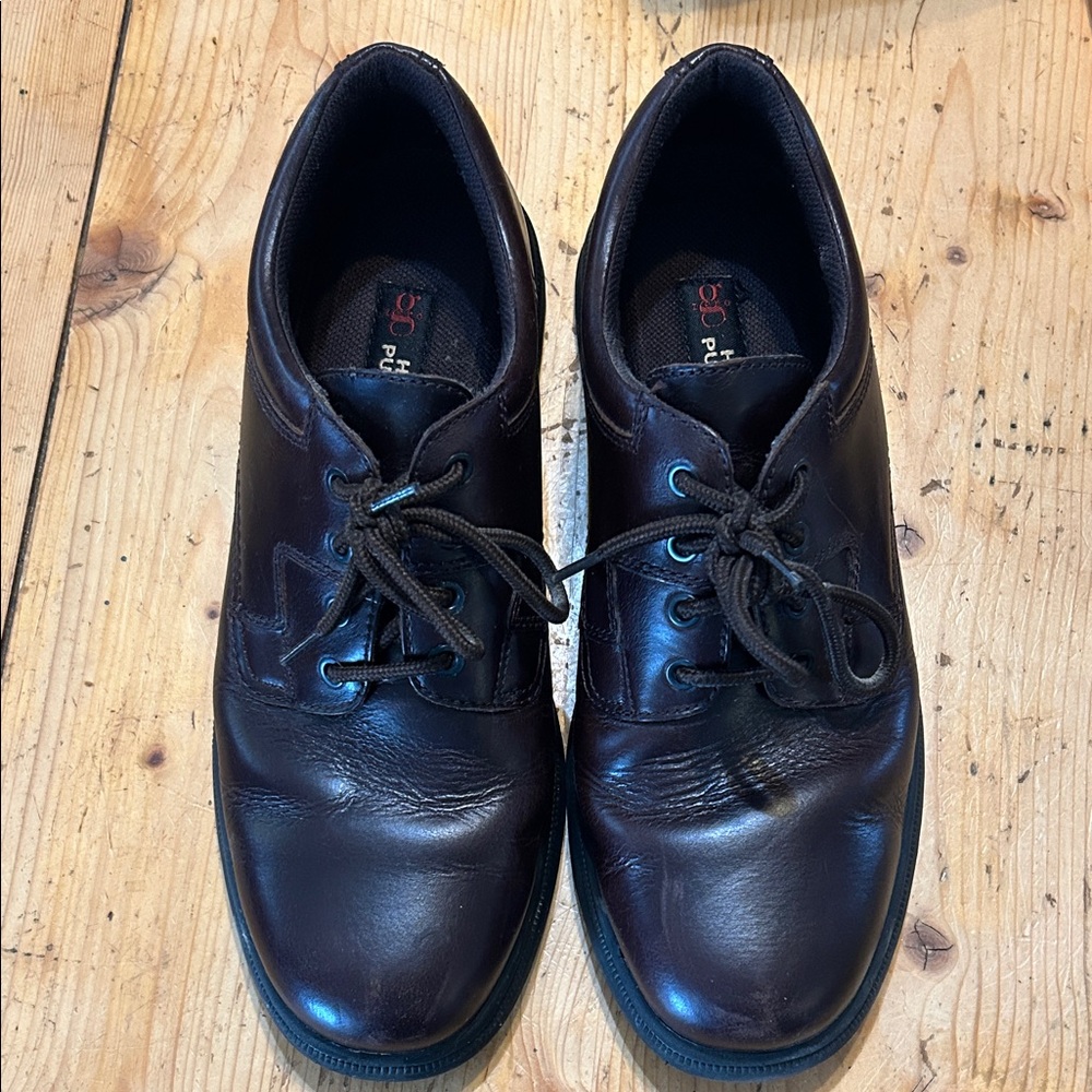 Hush Puppies Rich Brown Men's Derbys